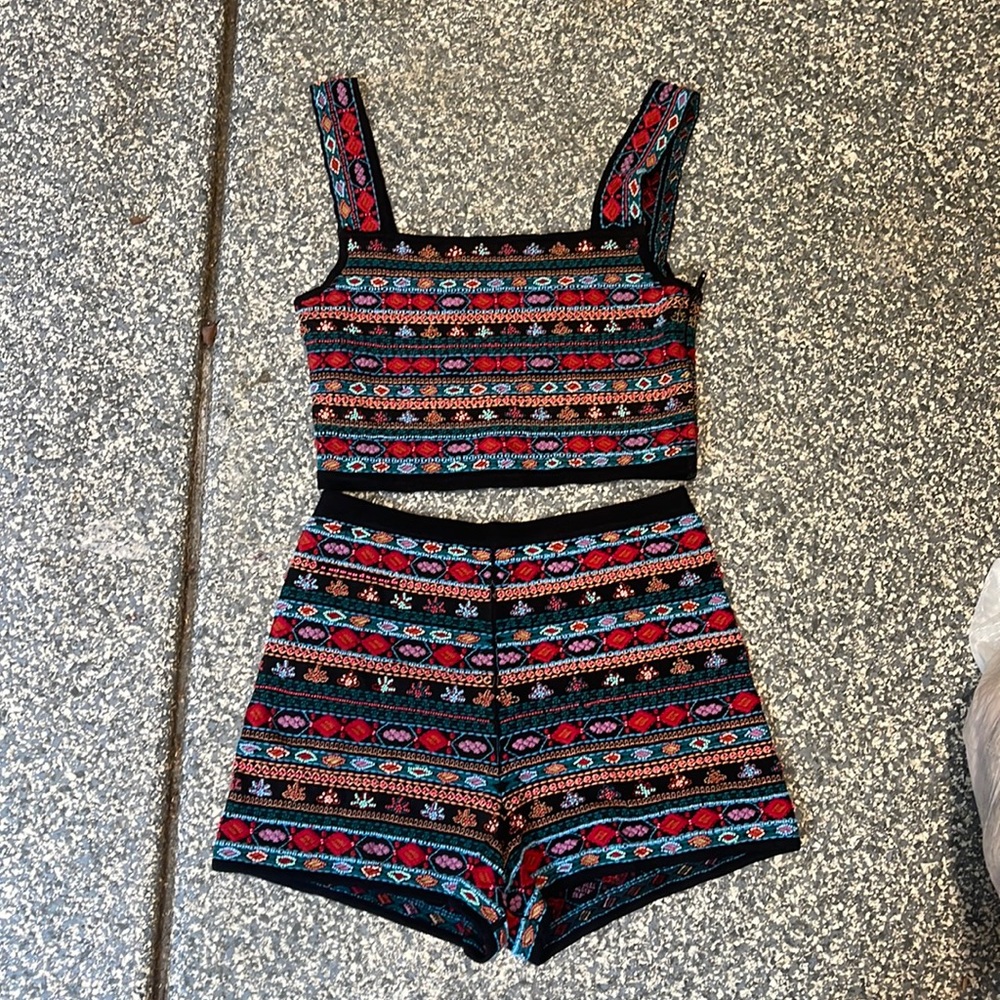 Zara Women’s Knit Beaded Set
